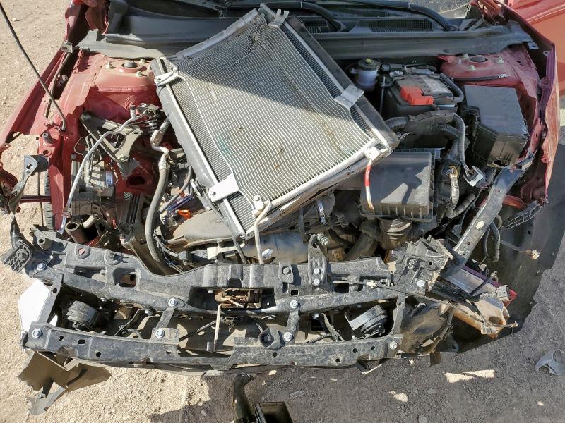 1HGCY1F2XPA043478 - 2023 HONDA ACCORD LX RED photo 11