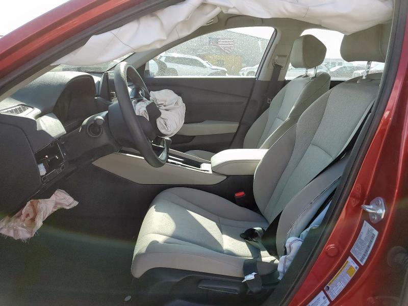 1HGCY1F2XPA043478 - 2023 HONDA ACCORD LX RED photo 7