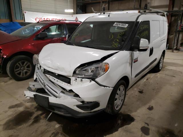 ZFBERFBT1G6C17379 - 2016 RAM PROMASTER SLT WHITE photo 2