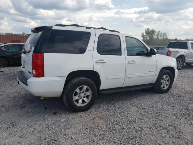 1GKS1CE09DR237348 - 2013 GMC YUKON SLT WHITE photo 3