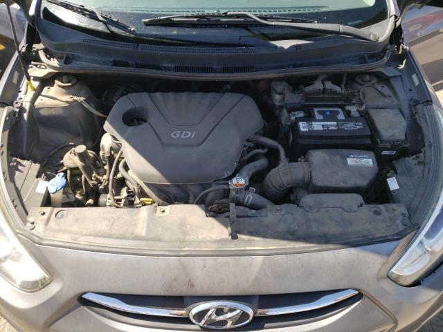 KMHCT4AE7GU944642 - 2016 HYUNDAI ACCENT SE SILVER photo 11