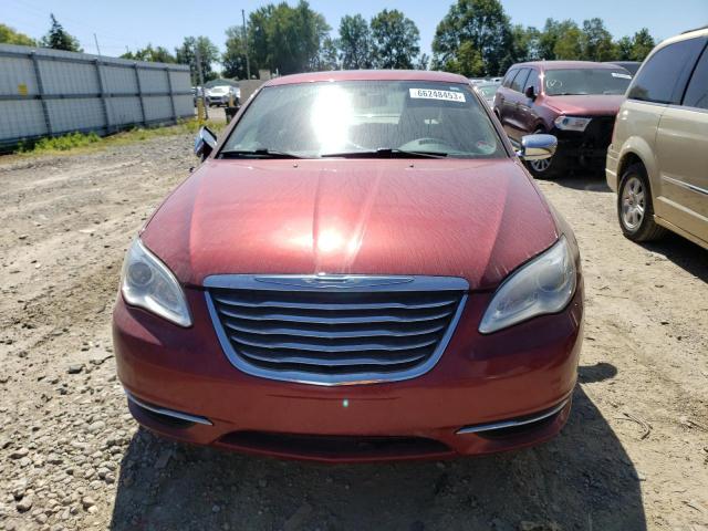 1C3CCBCG5CN109011 - 2012 CHRYSLER 200 LIMITED RED photo 5
