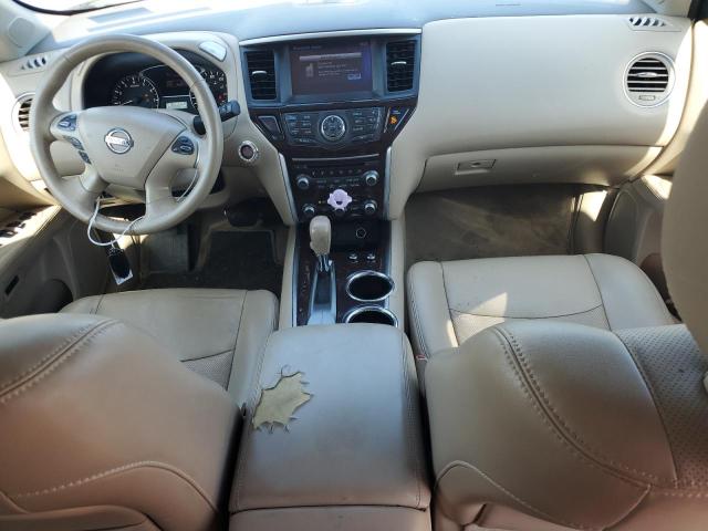 5N1AR2MN4FC699597 - 2015 NISSAN PATHFINDER S WHITE photo 8