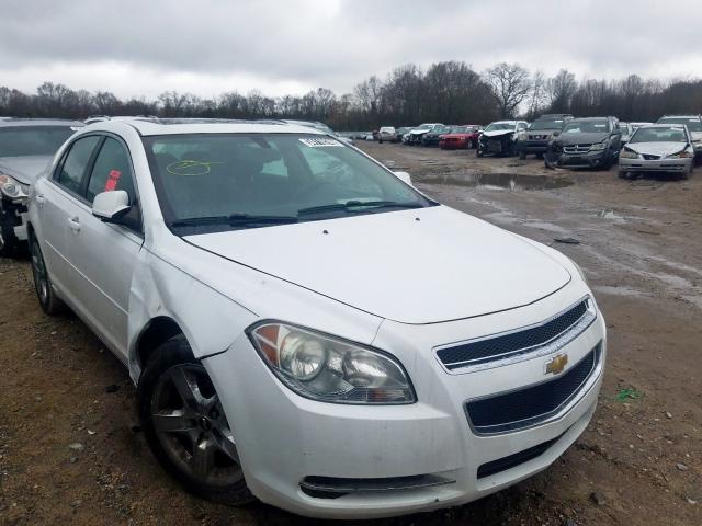 1G1ZC5EB1AF164810 - 2010 CHEVROLET MALIBU 1LT WHITE photo 1