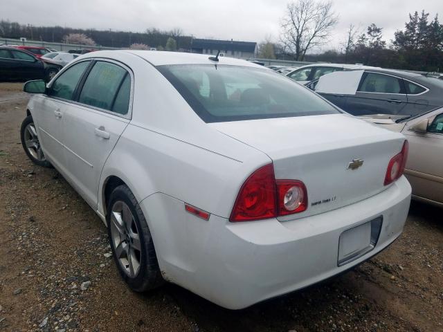 1G1ZC5EB1AF164810 - 2010 CHEVROLET MALIBU 1LT WHITE photo 3