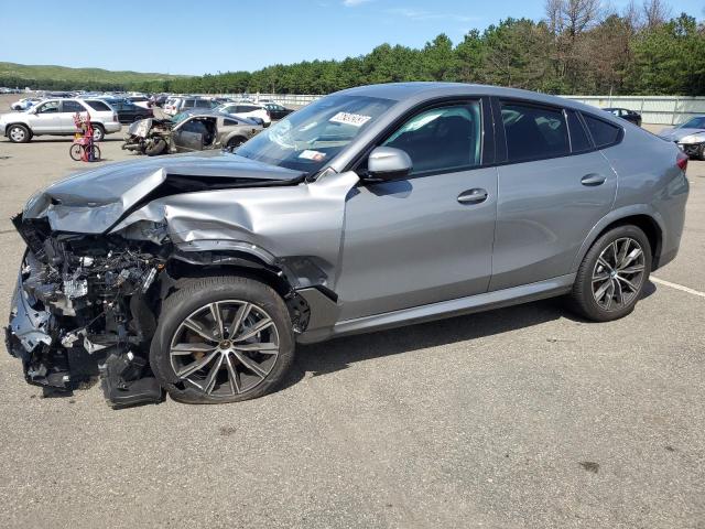 5UX33EX02R9S89705 - 2024 BMW X6 XDRIVE40I GRAY photo 1