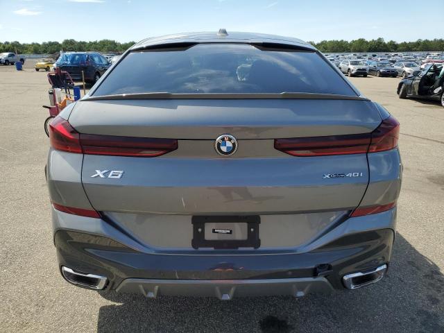 5UX33EX02R9S89705 - 2024 BMW X6 XDRIVE40I GRAY photo 6