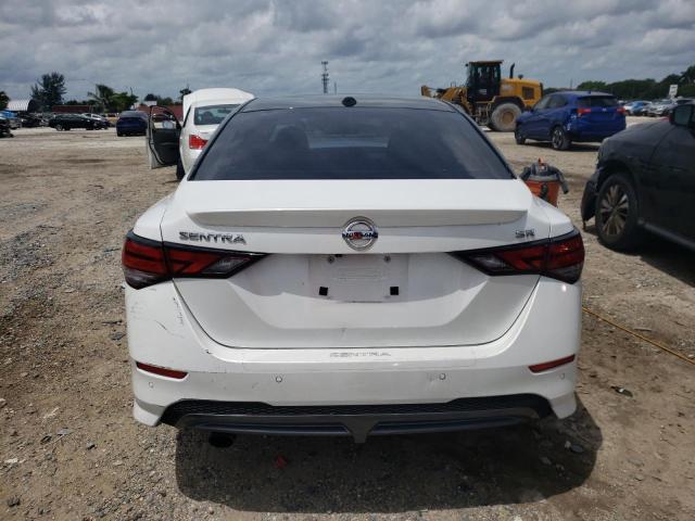 3N1AB8DV4MY331486 - 2021 NISSAN SENTRA SR WHITE photo 6