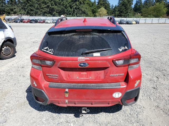 JF2GTAEC3L8248359 - 2020 SUBARU CROSSTREK PREMIUM RED photo 6