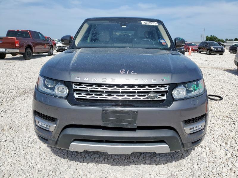 SALWR2FVXHA677568 - 2017 LAND ROVER RANGE ROVE HSE GRAY photo 5