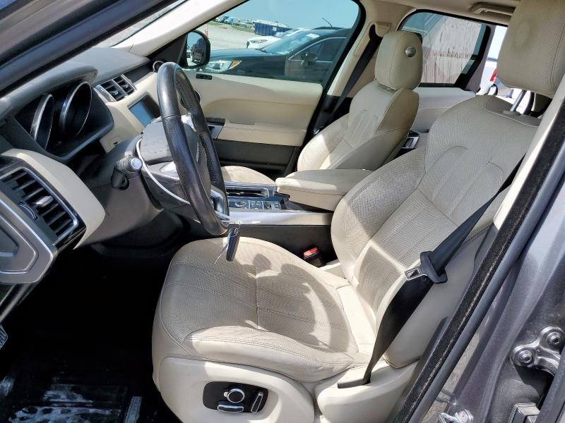 SALWR2FVXHA677568 - 2017 LAND ROVER RANGE ROVE HSE GRAY photo 7