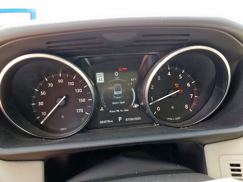 SALWR2FVXHA677568 - 2017 LAND ROVER RANGE ROVE HSE GRAY photo 9