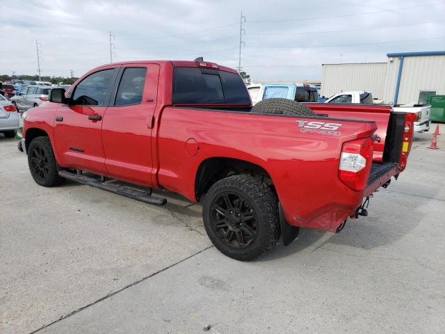 5TFRY5F17LX256645 - 2020 TOYOTA TUNDRA DOUBLE CAB SR/SR5 RED photo 2