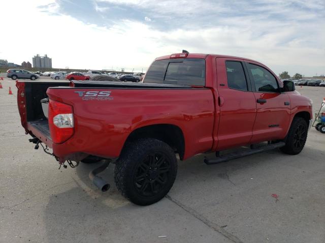 5TFRY5F17LX256645 - 2020 TOYOTA TUNDRA DOUBLE CAB SR/SR5 RED photo 3