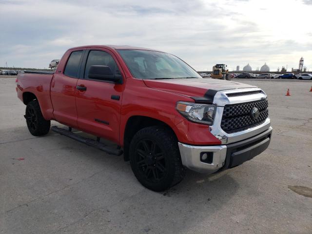 5TFRY5F17LX256645 - 2020 TOYOTA TUNDRA DOUBLE CAB SR/SR5 RED photo 4