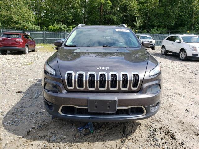 1C4PJMDB9JD525437 - 2018 JEEP CHEROKEE LIMITED GRAY photo 5