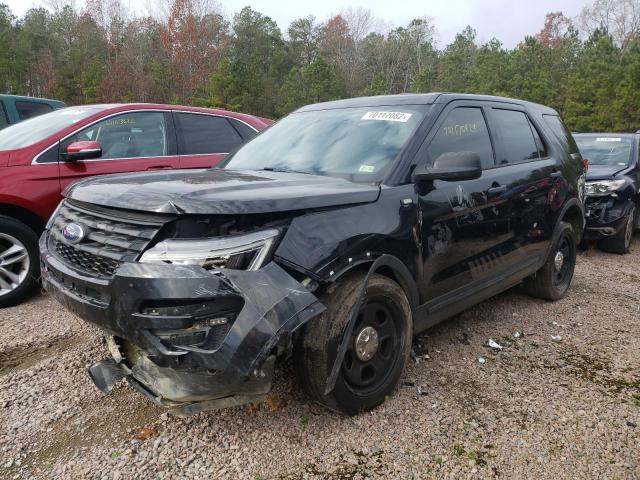 1FM5K8AR0KGB28112 - 2019 FORD EXPLORER POLICE INTERCEPTOR Qara foto 1