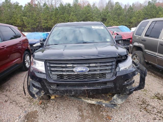 1FM5K8AR0KGB28112 - 2019 FORD EXPLORER POLICE INTERCEPTOR BLACK photo 5