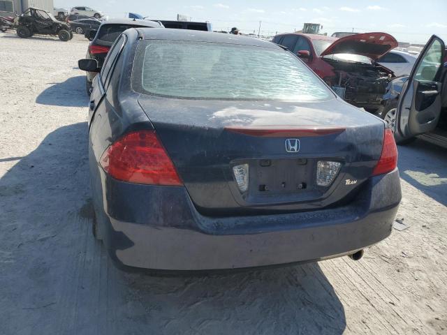 1HGCM56736A087934 - 2006 HONDA ACCORD EX BLUE photo 6