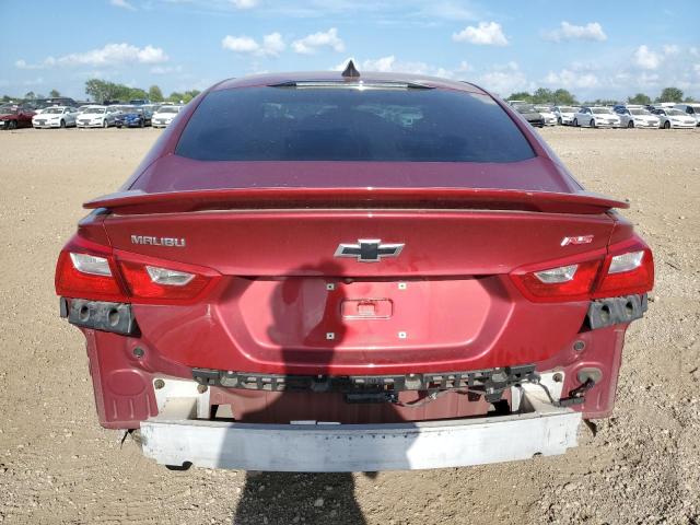 1G1ZG5ST3KF196998 - 2019 CHEVROLET MALIBU RS BURGUNDY photo 6