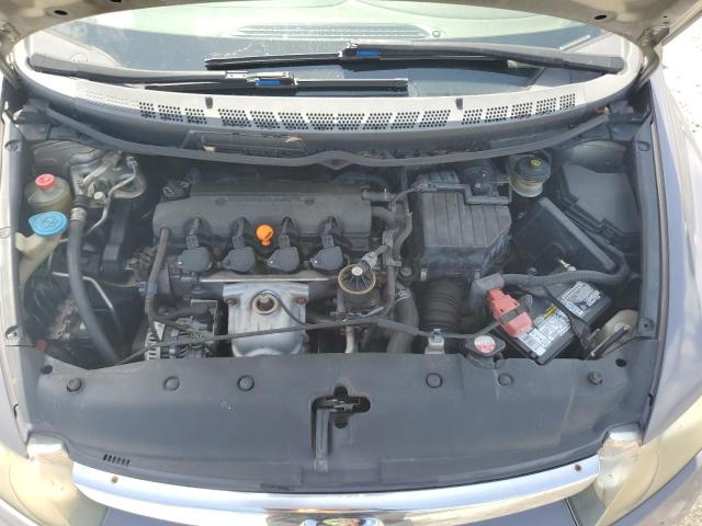 1HGFA165X6L129503 - 2006 HONDA CIVIC LX Gris foto 11