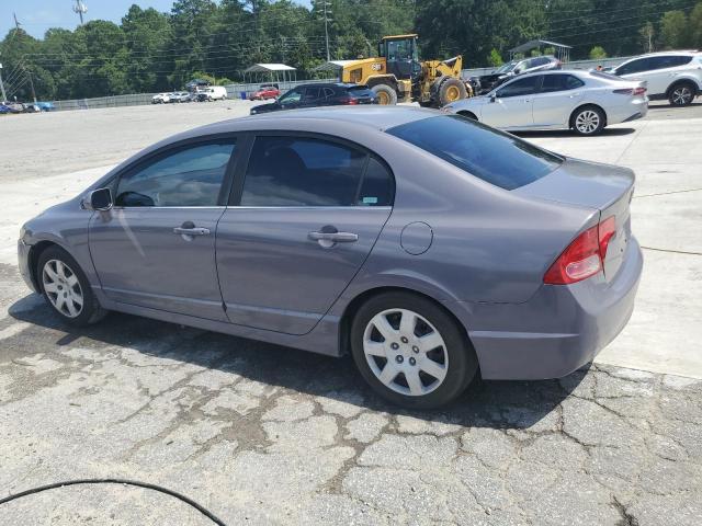 1HGFA165X6L129503 - 2006 HONDA CIVIC LX Gris foto 2