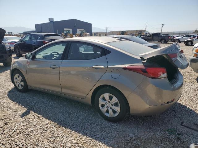 5NPDH4AE9GH699167 - 2016 HYUNDAI ELANTRA SE BEIGE photo 2