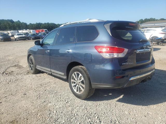 5N1AR2MM3DC610283 - 2013 NISSAN PATHFINDER S BLUE photo 2