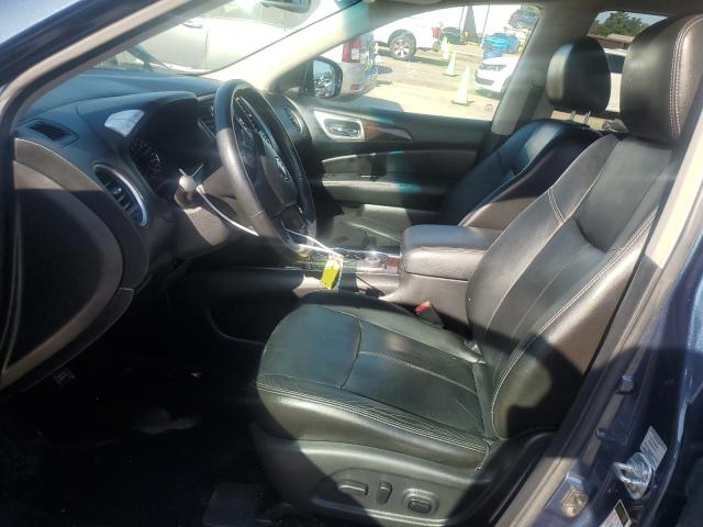 5N1AR2MM3DC610283 - 2013 NISSAN PATHFINDER S BLUE photo 7