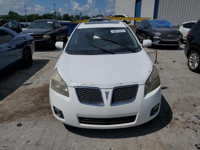5Y2SP67059Z424635 - 2009 PONTIAC VIBE WHITE photo 5