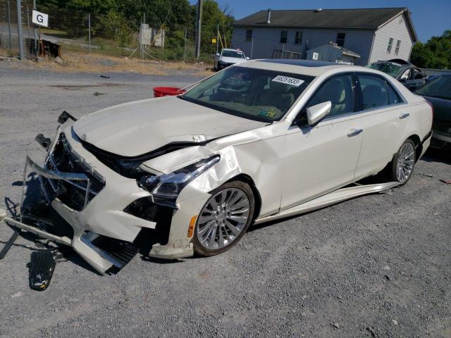 1G6AX5S33E0125198 - 2014 CADILLAC CTS LUXURY COLLECTION BEIGE photo 1