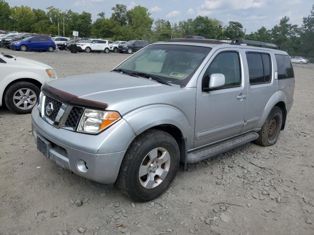 5N1AR18W66C654416 - 2006 NISSAN PATHFINDER LE ვერცხლისფერი ფოტო 1