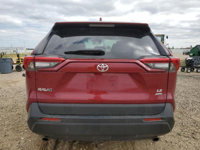 2T3F1RFV2MW226721 - 2021 TOYOTA RAV4 LE MAROON photo 6