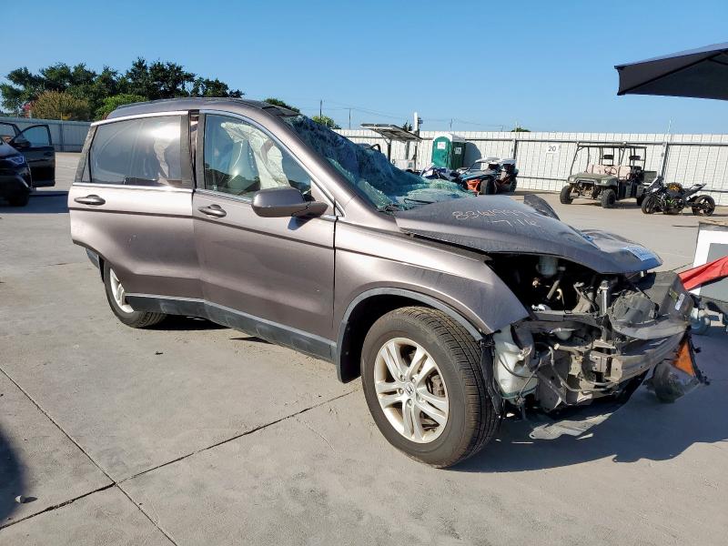 5J6RE4H74AL099322 - 2010 HONDA CR-V EXL 灰色 照片 4