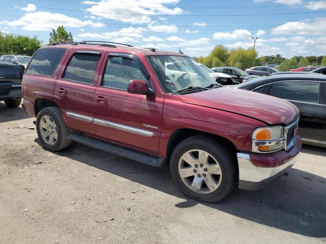 1GKEK13Z15J203890 - 2005 GMC YUKON BURGUNDY photo 4