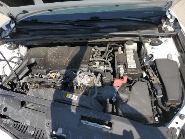 4T1T11AK9MU513757 - 2021 TOYOTA CAMRY SE WHITE photo 11