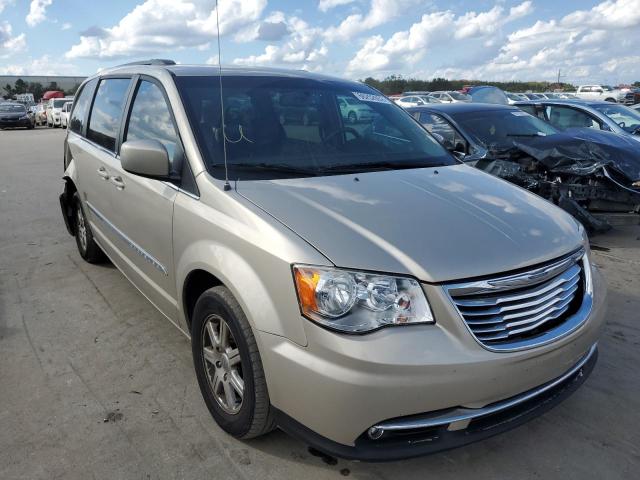 2C4RC1BG0CR327054 - 2012 CHRYSLER TOWN & COU TOURING 金色 照片 1