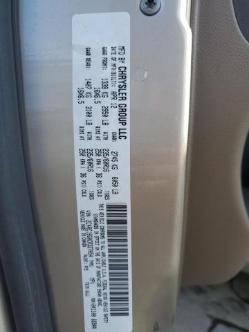 2C4RC1BG0CR327054 - 2012 CHRYSLER TOWN & COU TOURING 金色 照片 10