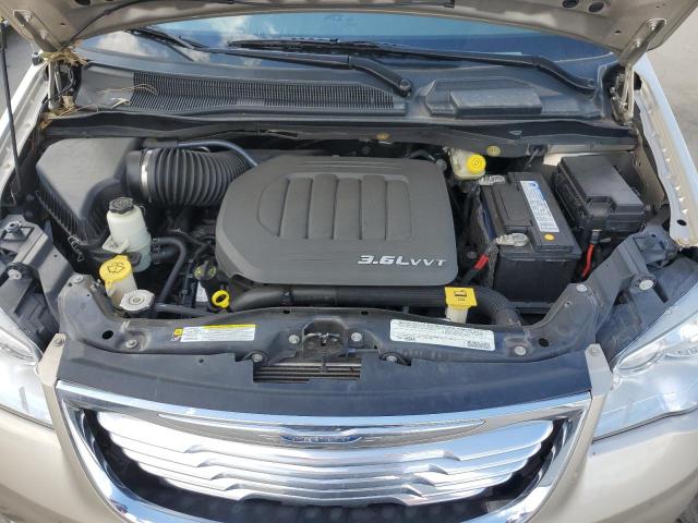 2C4RC1BG0CR327054 - 2012 CHRYSLER TOWN & COU TOURING 金色 照片 7