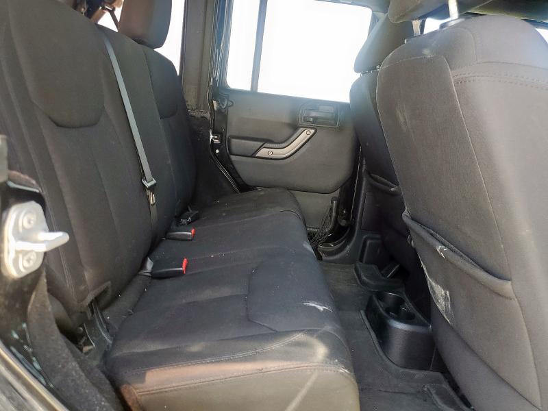 1C4BJWDG8EL244422 - 2014 JEEP WRANGLER U SPORT BLACK photo 10