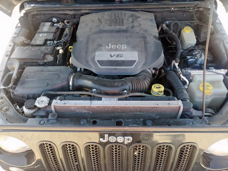 1C4BJWDG8EL244422 - 2014 JEEP WRANGLER U SPORT BLACK photo 11