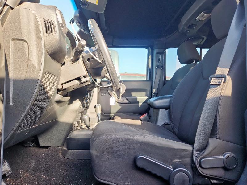 1C4BJWDG8EL244422 - 2014 JEEP WRANGLER U SPORT BLACK photo 7