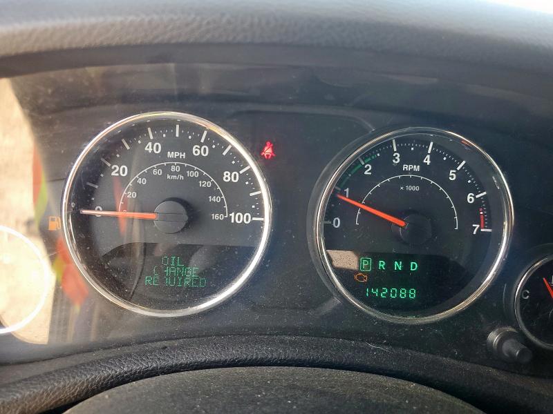 1C4BJWDG8EL244422 - 2014 JEEP WRANGLER U SPORT BLACK photo 9