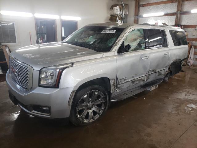 1GKS2HKJ9HR335244 - 2017 GMC YUKON XL DENALI SILVER photo 2