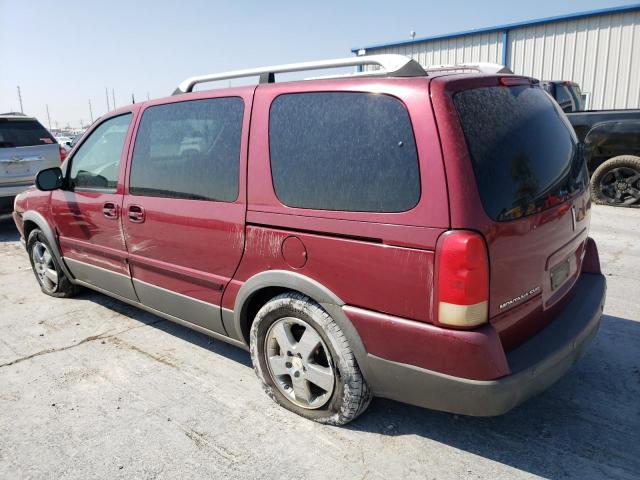 1GMDV33L55D196197 - 2005 PONTIAC MONTANA SV6 RED photo 2