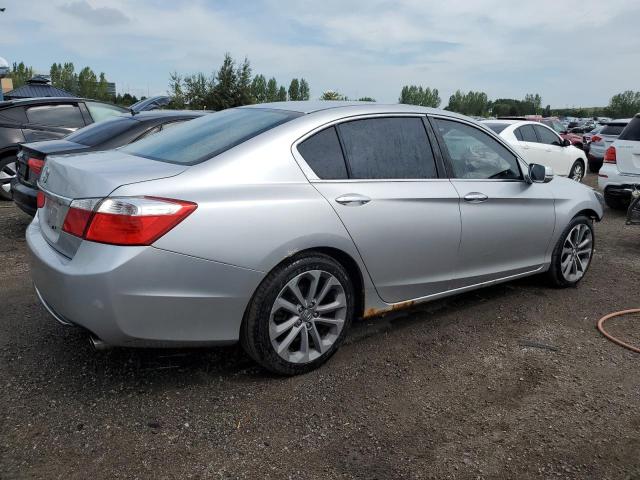 1HGCR2F59FA803220 - 2015 HONDA ACCORD SPORT SILVER photo 3
