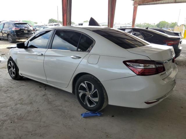 1HGCR2F39GA034248 - 2016 HONDA ACCORD LX WHITE photo 2