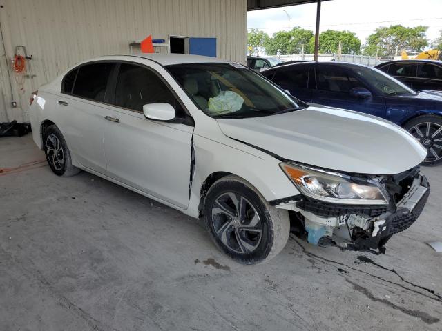 1HGCR2F39GA034248 - 2016 HONDA ACCORD LX WHITE photo 4