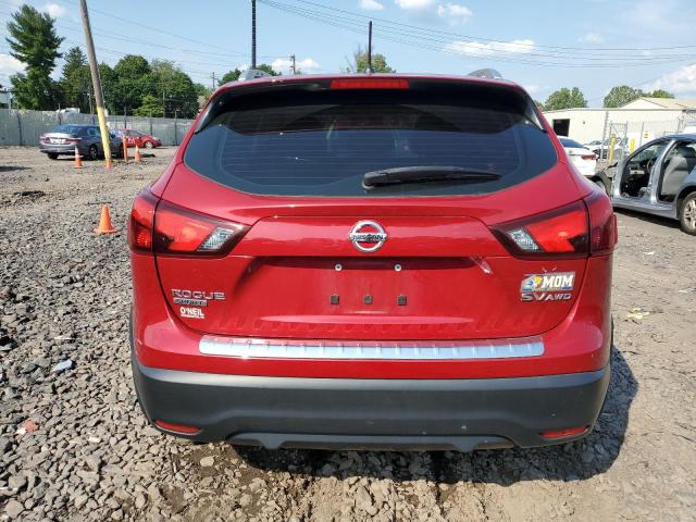 JN1BJ1CR2HW119282 - 2017 NISSAN ROGUE SPOR S RED photo 6