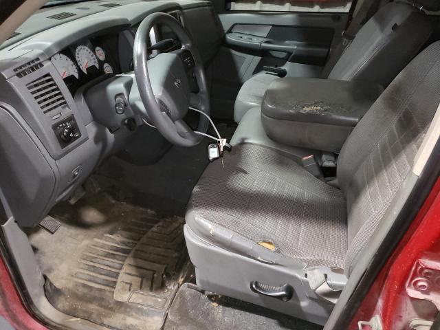 1D7HU18208J138507 - 2008 DODGE RAM 1500 ST BURGUNDY photo 7